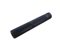 THE REPLICANT Accessoire Airsoft/Silencieux factice 200x30 mm sans Marquage/Filetage 14mm horaire et Anti-horaire/Couleur Noir