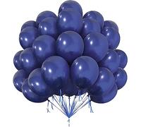 THE REPLICANT Accessoire de Fête / 20 Ballons Bleu Marine/Dimensions : 30 x 30 cm