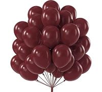 THE REPLICANT Accessoire de Fête / 20 Ballons Rouge Foncé/Dimensions : 30 x 30 cm