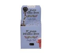 THE REPLICANT Boîte à Musique de Noël à Manivelle (Bleu)