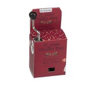 THE REPLICANT Boîte à Musique de Noël à Manivelle (Rouge)