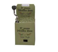 THE REPLICANT Boîte à Musique de Noël à Manivelle (Vert)