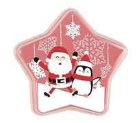 THE REPLICANT Boite de Rangement en Forme d'Etoile Noël (Rouge)