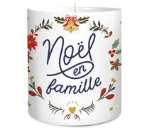 THE REPLICANT Bougie Ronde Parfumée Noël en Famille