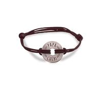THE REPLICANT Bracelet Homme avec Message Affectueux/Taille Unique (papa cheri)