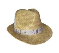 THE REPLICANT Chapeau de Paille Panama pour Enterrement de Vie de Jeune Fille
