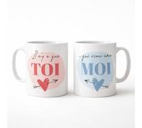THE REPLICANT Coffret Duo de Mugs Il n’y a Que TOI… Qui Rime avec Moi