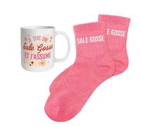 THE REPLICANT Coffret Mug et Chaussettes à Paillettes