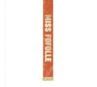 THE REPLICANT Écharpe Miss à Paillettes Humour (Fofolle)