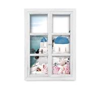 THE REPLICANT Fenêtre Factice Décorative en Trompe l'œil (Santorin)