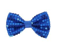 THE REPLICANT Fêtes et Evènements/Nœud Papillon Brillant Tenue Disco (Bleu)