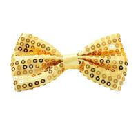 THE REPLICANT Fêtes et Evènements/Nœud Papillon Brillant Tenue Disco (Doré)