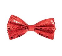 THE REPLICANT Fêtes et Evènements/Nœud Papillon Brillant Tenue Disco (Rouge)