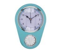THE REPLICANT Horloge Murale Vintage avec Minuteur - 4 Couleurs Disponibles (Bleu)