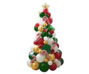 THE REPLICANT Kit Arche Ballons Sapin de Noël - 86 Pièces