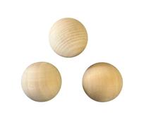 THE REPLICANT Lot de 3 Cochonnets de Pétanque en Bois Poli