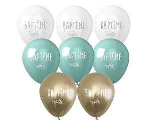THE REPLICANT Lot de 8 Ballons Baptême/Dimensions : 30 x 30 cm