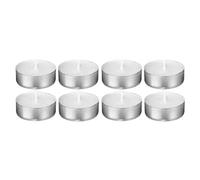 THE REPLICANT Lot de 8 Bougies Chauffe-Plat / 10 GR. de Cire par Unité pour 2h30 de Combustion