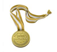 THE REPLICANT Médaille d'or Factice Super Maîtresse - Cadeau de Remerciement Original