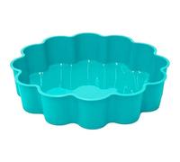 THE REPLICANT Moule à Gâteau 6 Parts en Forme de Coeur - 3 Couleurs Disponibles (Turquoise)