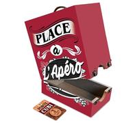 THE REPLICANT Porte Cubi en Bois Décoré/pour Un Cubi de 3 litres (Rouge)