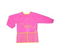 THE REPLICANT Tablier Manche Longue pour Enfant 3-8 Ans Imprimé Petit Artiste/Taille Unique (Rose)