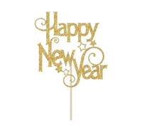 THE REPLICANT Top Gâteau Happy New Year Doré