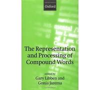 The Representation And Processing Of Compound Nouns