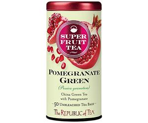 The Republic of Tea, le thé vert grenade, 50-count