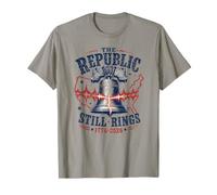 The Republic Still Rings 1776-2026 Patriotic 250 Anniversary T-Shirt