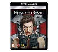 The Resident Evil 1-6 Collection - 6-Disc 4K UltraHD Set ( Resident Evil / Resident Evil: Apocalypse / Resident Evil: Extinction / Resident Evil: Afterlife / Re [ Blu-Ray, Reg.A/B/C Import - Denm