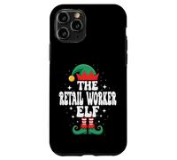 The Retail Worker Elf Funny Christmas Matching Family Coque pour iPhone 11 Pro