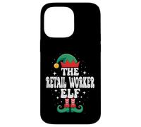 The Retail Worker Elf Funny Christmas Matching Family Coque pour iPhone 14 Pro Max