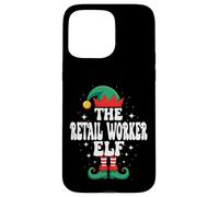 The Retail Worker Elf Funny Christmas Matching Family Coque pour iPhone 15 Pro Max