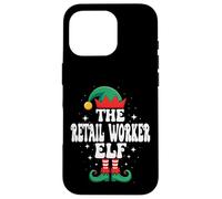 The Retail Worker Elf Funny Christmas Matching Family Coque pour iPhone 16 Pro