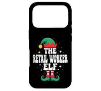 The Retail Worker Elf Funny Christmas Matching Family Coque pour iPhone 17 Pro