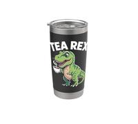 Thé Rex Dinosaure Boire Thé Passionné de Thé Gobelet isotherme en acier inoxydable double paroi
