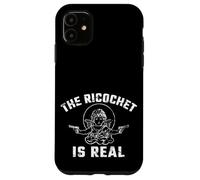 The Ricochet is Real Pro Gun Amateur de Pistolet de Sensibilisation à la sécurité Coque pour iPhone 11