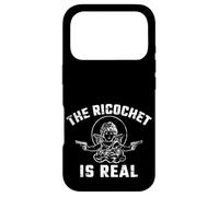 The Ricochet is Real Pro Gun Amateur de Pistolet de Sensibilisation à la sécurité Coque pour iPhone 17 Pro
