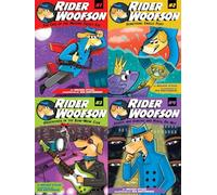 The Rider Woofson Collected Set: The Case of the Missing Tiger's Eye; Something Smells Fishy; Undercover in the Bow-Wow Club; Ghosts and Goblins and Ninja, Oh My!