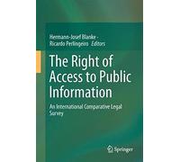 The Right Of Access To Public Information