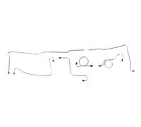 The Right Stuff DKT6702 Kit de conduite de frein avant à tambour standard, 5 pièces