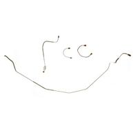 The Right Stuff FKT6703S Kit de conduite de frein avant en acier inoxydable, 4 pièces