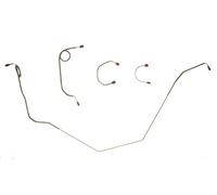 The Right Stuff FKT6901S Kit de ligne de frein avant à tambour en acier inoxydable, 4 pièces