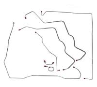 The Right Stuff TKT7204 Kit de conduite de frein avant 4WD Power Disc 7 pièces