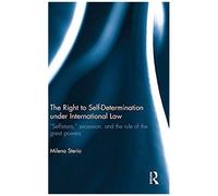 The Right To Self-Determination Under International Law