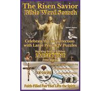 The Risen Savior Bible Word Search: Celebrate the Resurrection with Large Print KJV Puzzles (Stocking Stuffer Edition)
