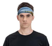 The River Mountains Bandeau de sport unisexe, respirant et humide, convient pour la course à pied, le cyclisme, le yoga en attente de sport