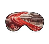 The Road of Color Masque pour les yeux pour homme et femme, respirant et réglable, masque de sommeil ultra doux, bandeau de voyage léger pour avion, sieste, sommeil nocturne