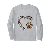 The Road to My Heart Empreintes de Pattes léopard Manche Longue